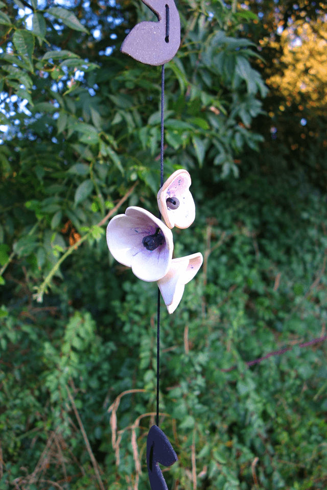 Mobile "Bloom", fleurs clochettes suspendues