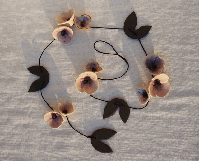Mobile "Bloom", fleurs clochettes suspendues