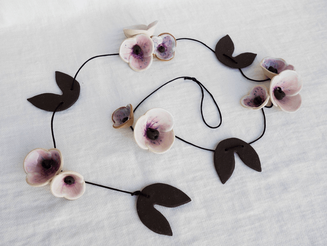 Mobile "Bloom", fleurs clochettes suspendues