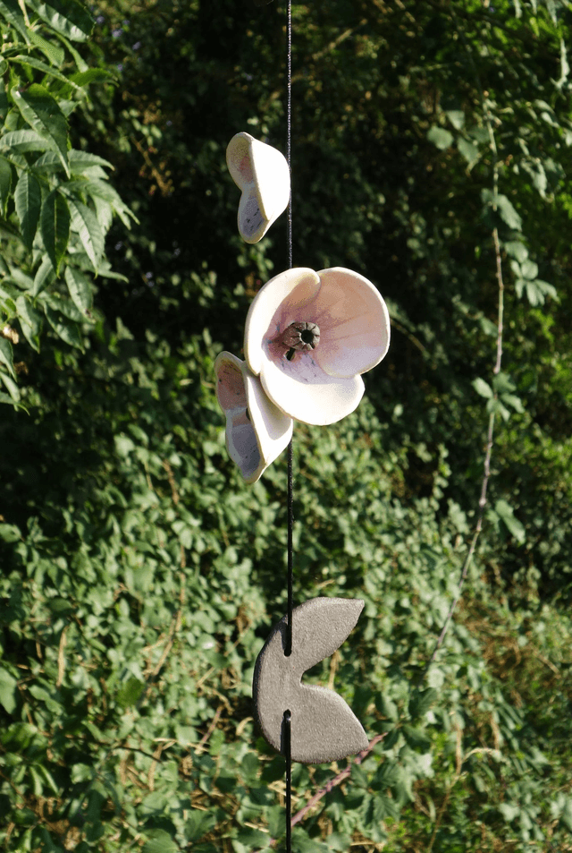 Mobile "Bloom", fleurs clochettes suspendues